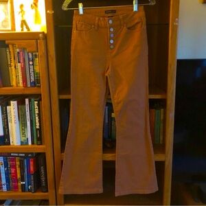 EUC Sincerely Jules button front copper jeans